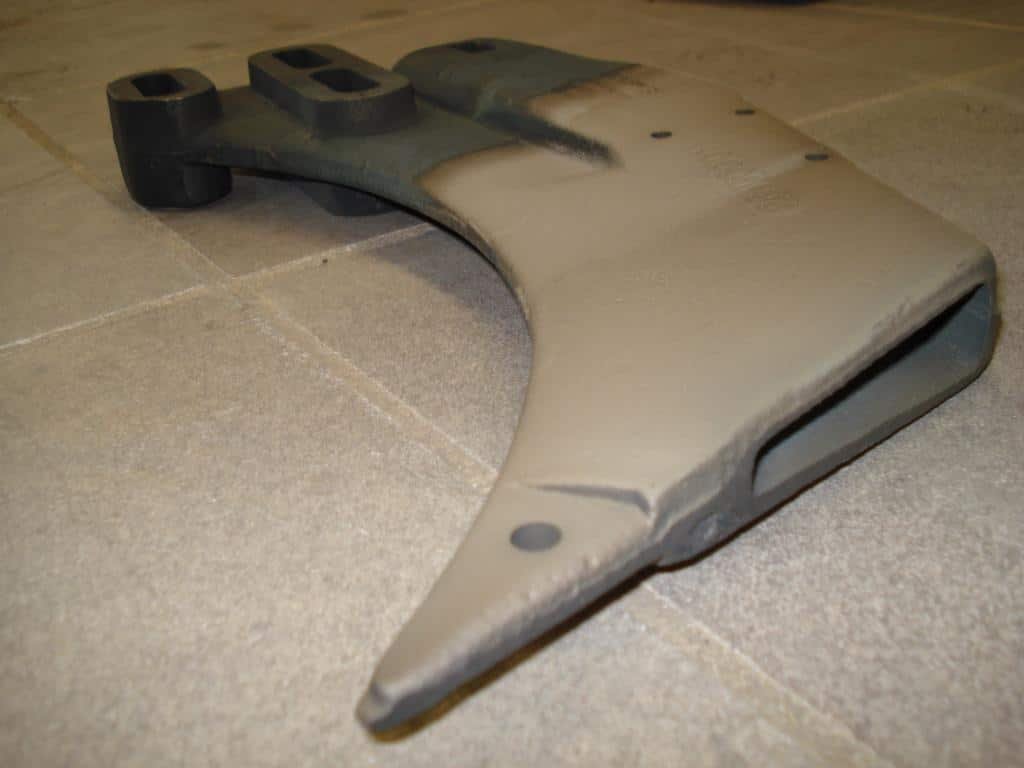 Haste de Sulcador - aumento da vidal util com revestimento.