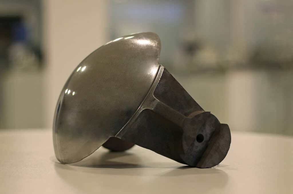 Válvula Domo com aplicação de revestimento contra desgastes